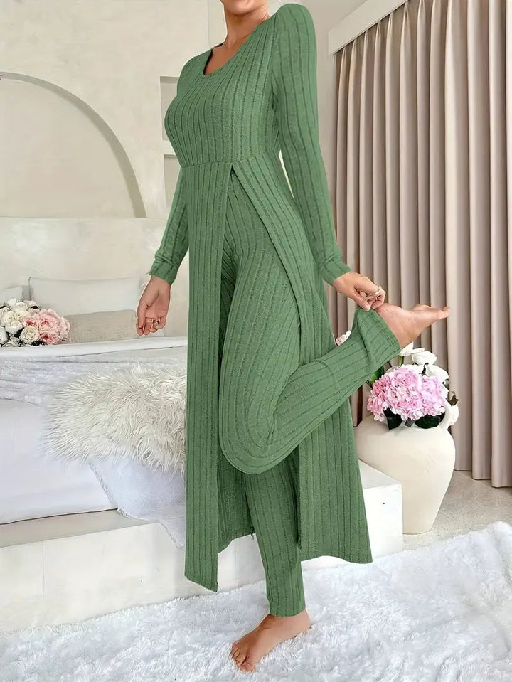 Zayda – Elegantes Zweiteiliges Strick Set