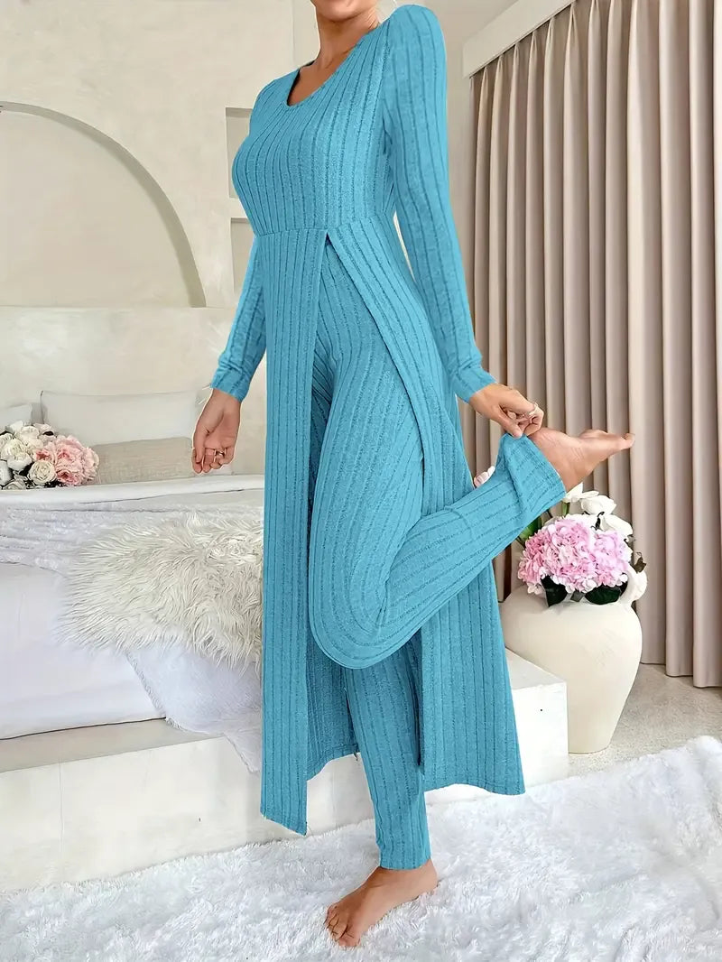 Zayda – Elegantes Zweiteiliges Strick Set