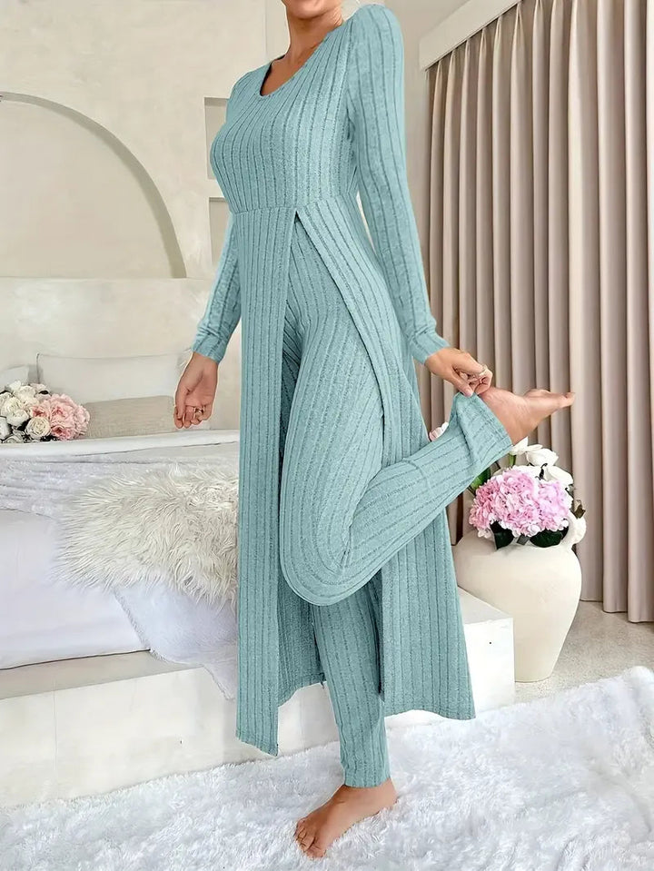 Zayda – Elegantes Zweiteiliges Strick Set