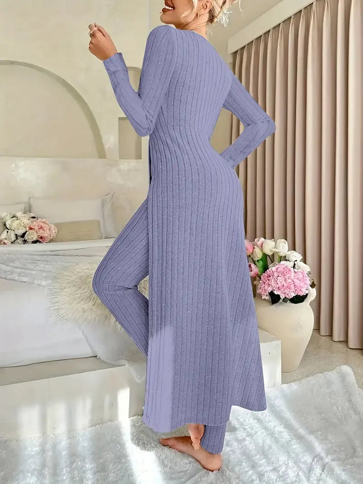 Zayda – Elegantes Zweiteiliges Strick Set