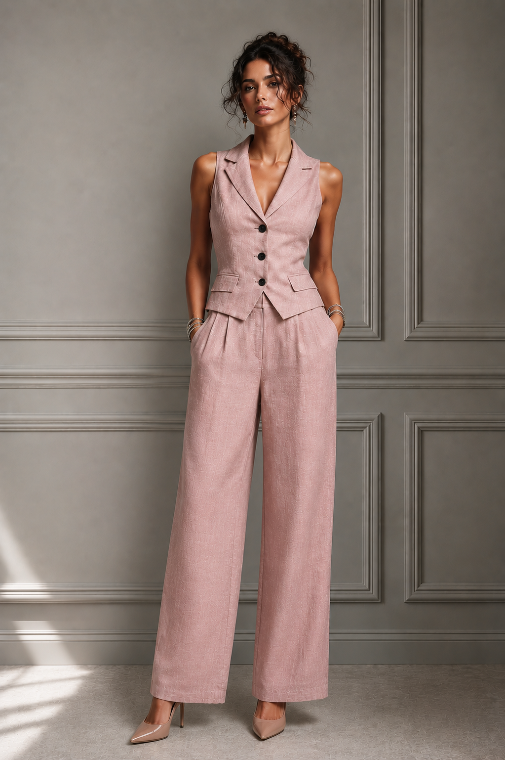 Jileena – Bequemes Zweiteiliges Set