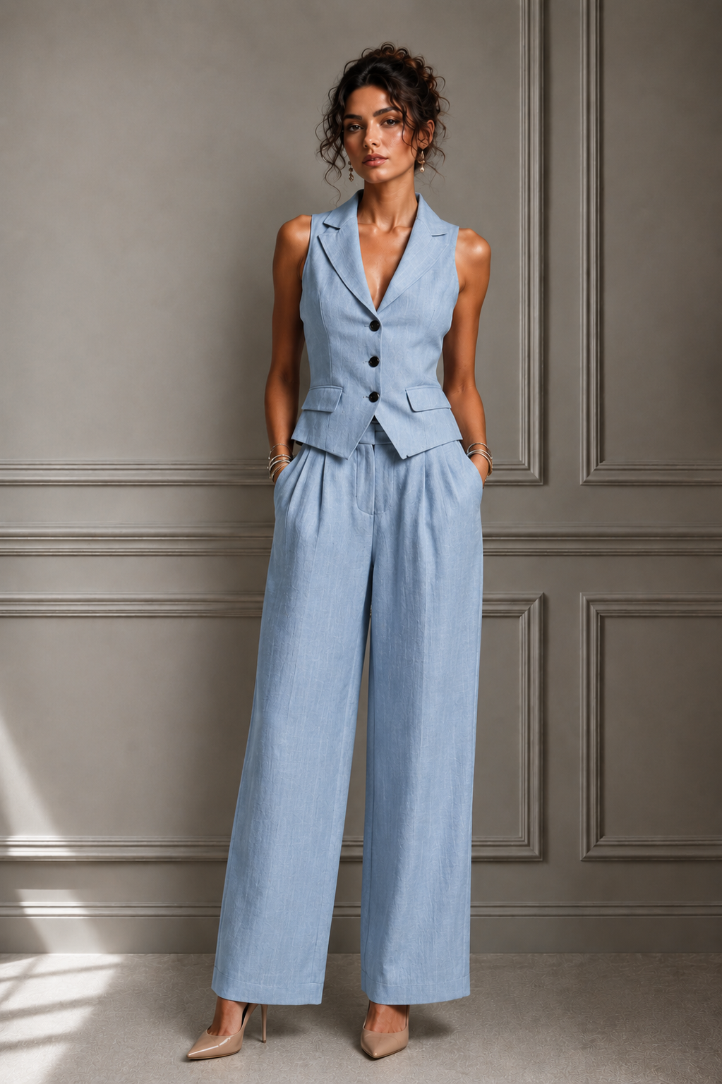 Jileena – Bequemes Zweiteiliges Set