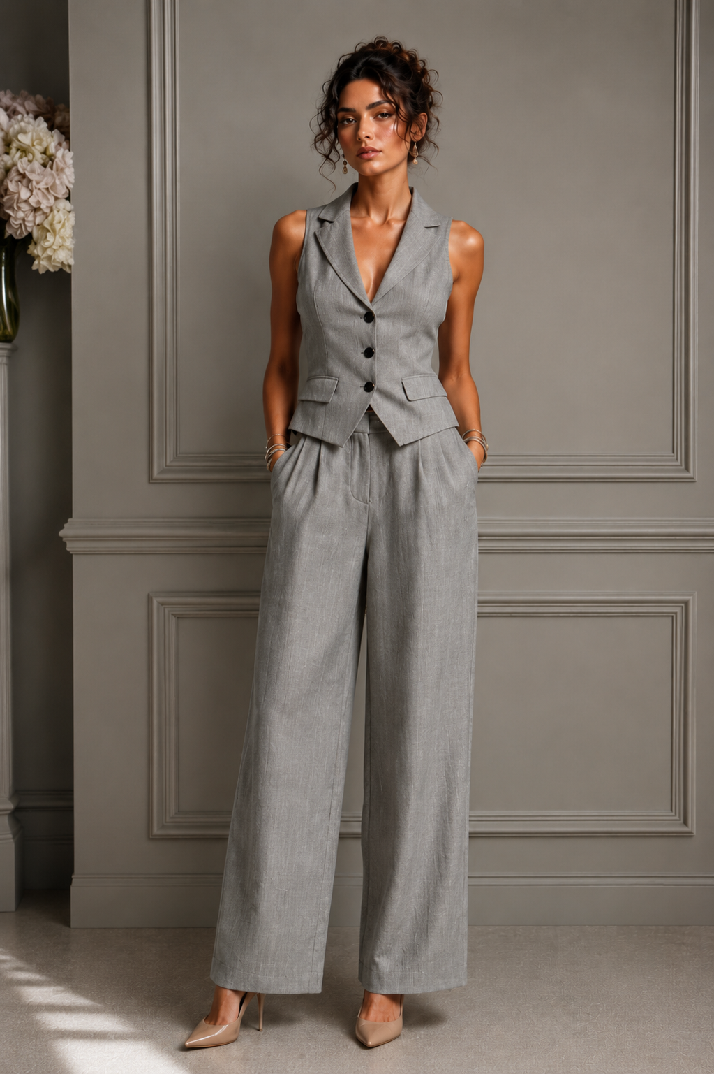 Jileena – Bequemes Zweiteiliges Set
