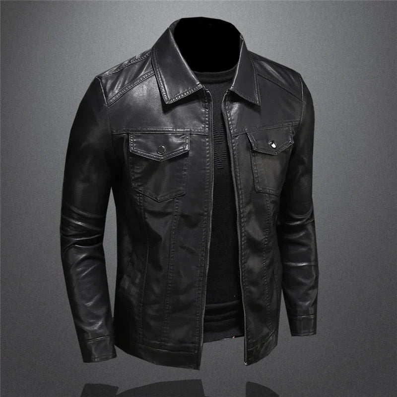 Aleksy - Leder Jacke