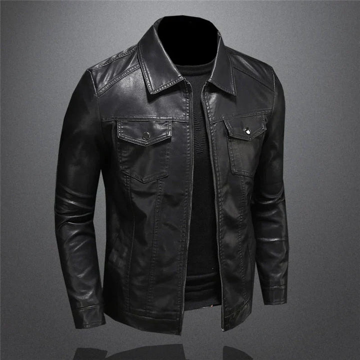Aleksy - Leder Jacke