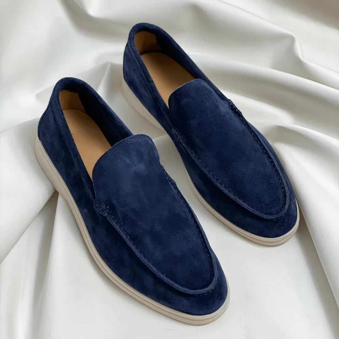 Isaiah – Rutschfeste Loafer Aus Leder