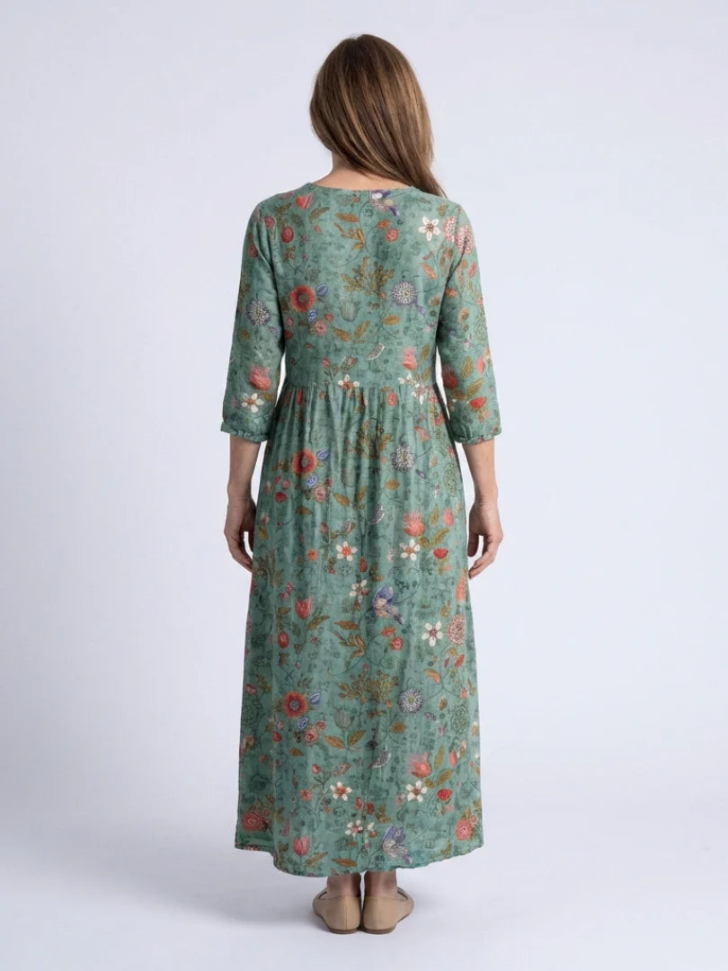 Meriana – Prämie Maxi Kleid Mit Blumenmuster