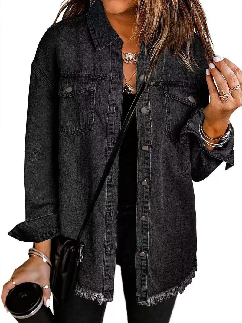 Enass - Jeans Jacke Mit Knopf
