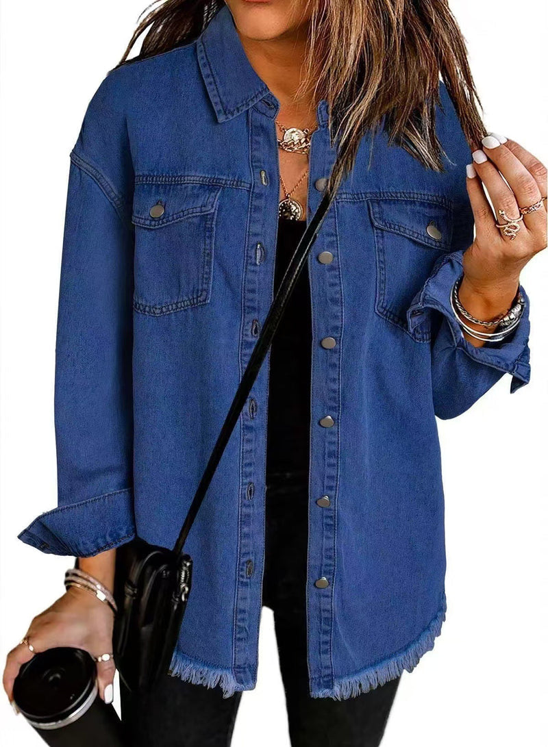 Enass - Jeans Jacke Mit Knopf