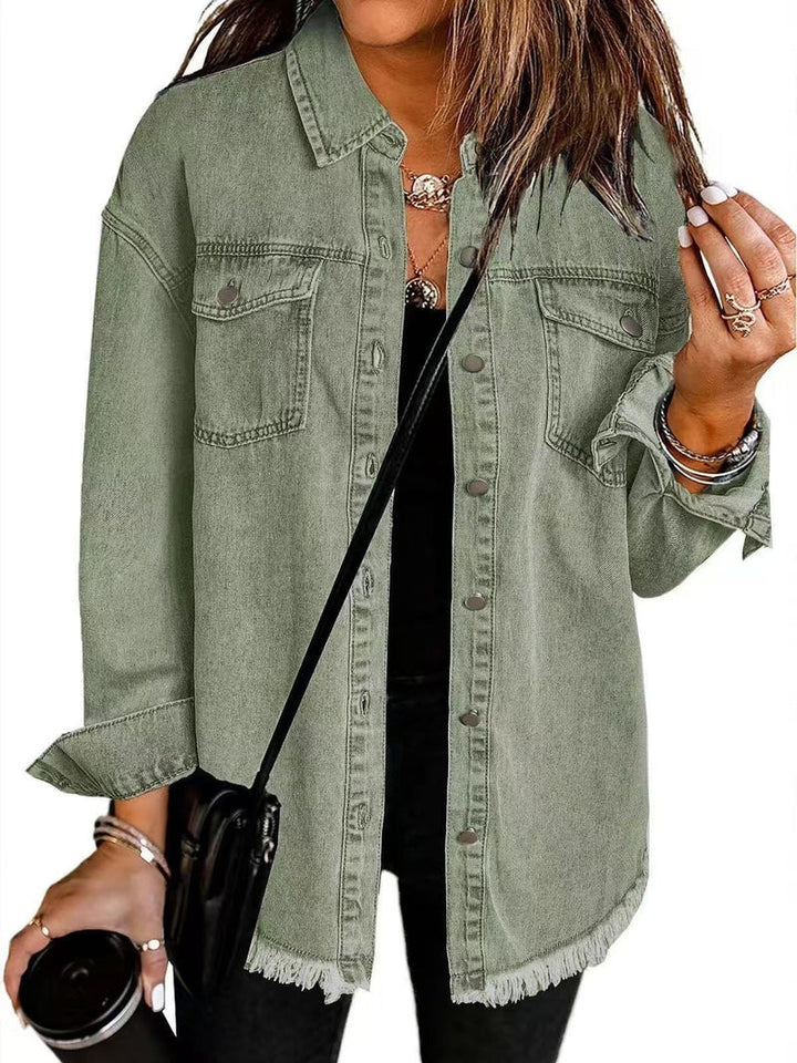 Enass - Jeans Jacke Mit Knopf
