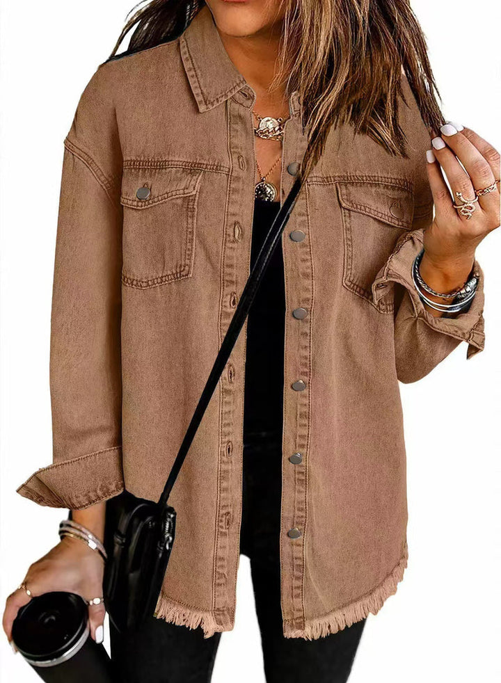 Enass - Jeans Jacke Mit Knopf