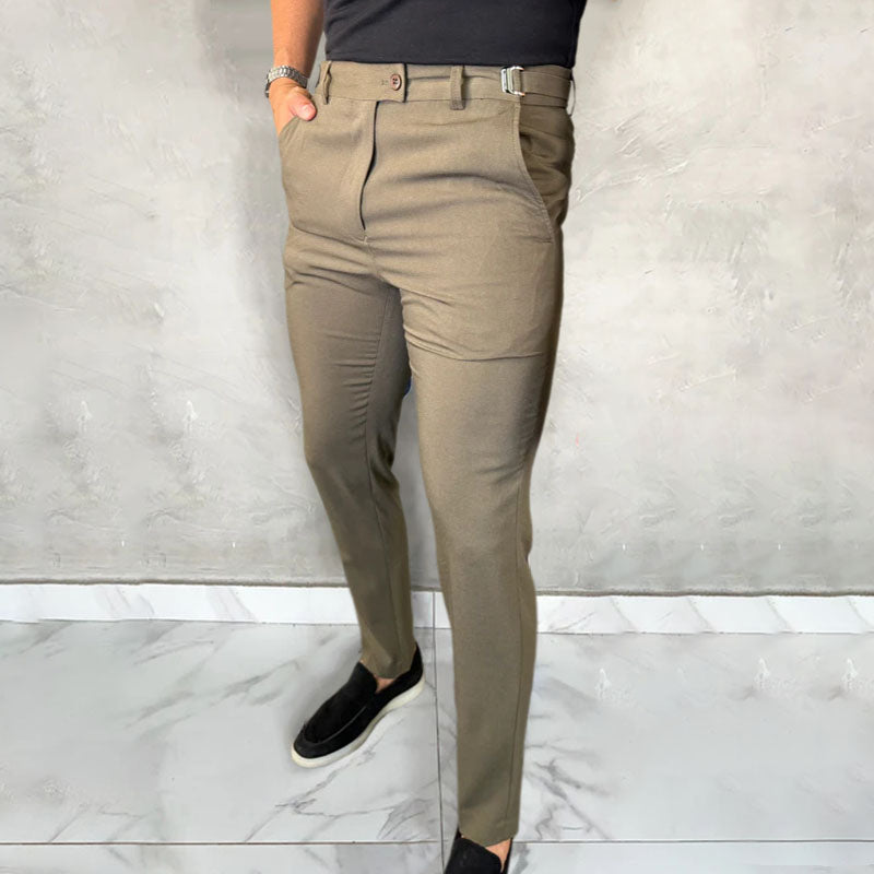 Zulfiandi – Elegante Schmale Stretch Hose