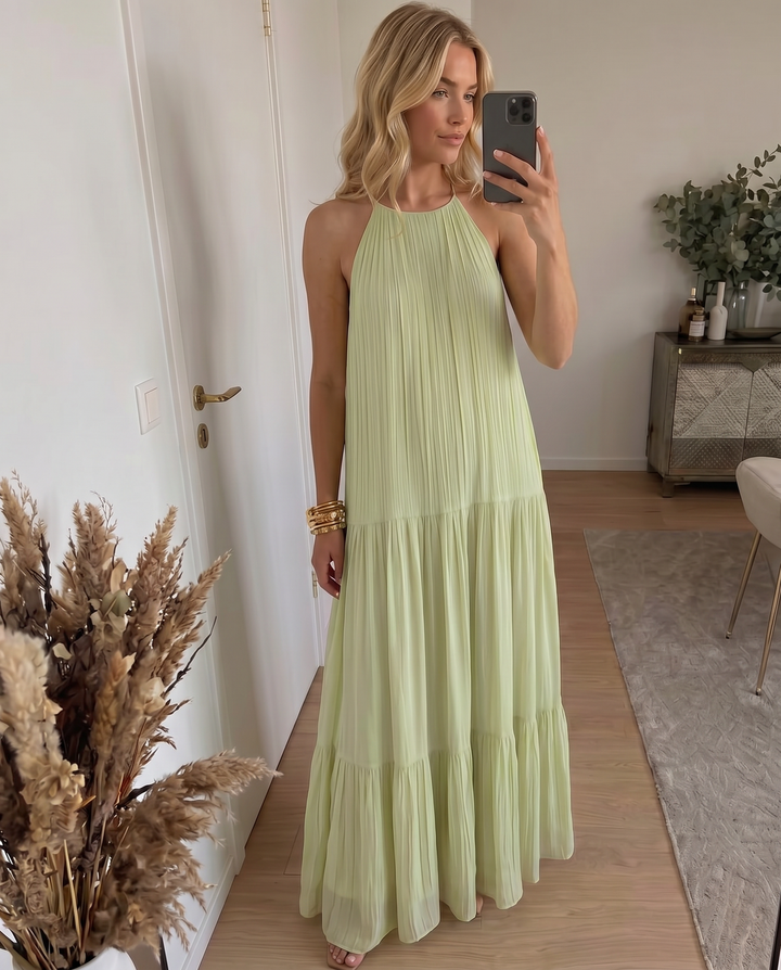 Frazier – Ärmelloses Maxikleid mit Falten
