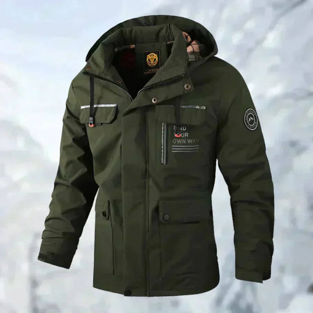 Amleto – Wasserdichte Windjacke Für Den Winter