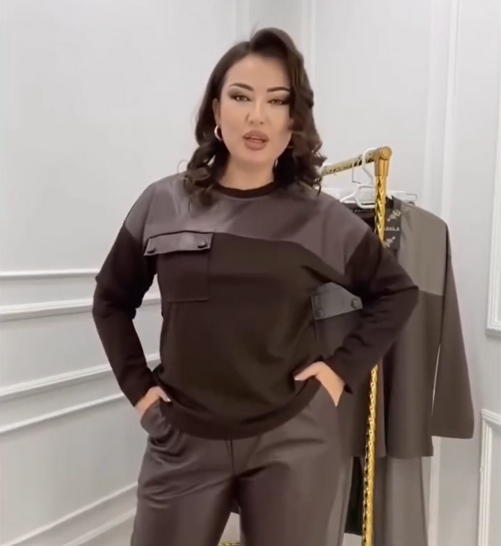 Kirilla – Bequemes Zweiteiliges Set