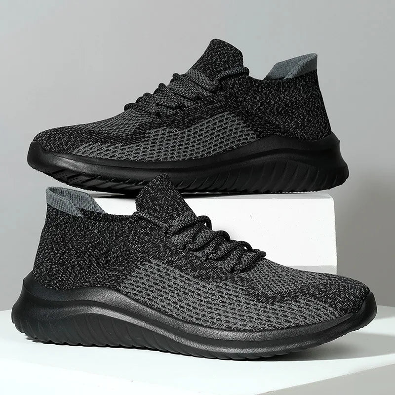 Draca - Atmungsaktiver Strick Sneaker Mit Weicher Gepolsterter Sohle