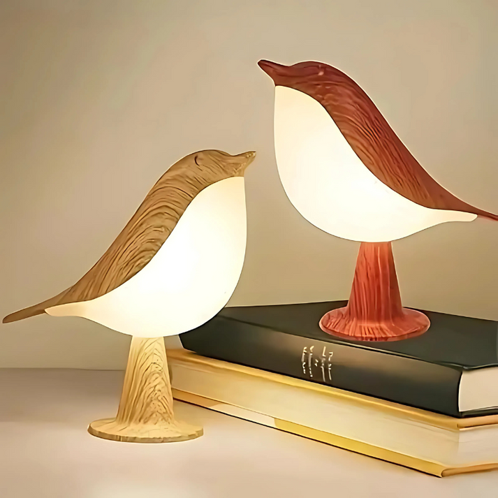 FeatherGlow - Vogel Lampe