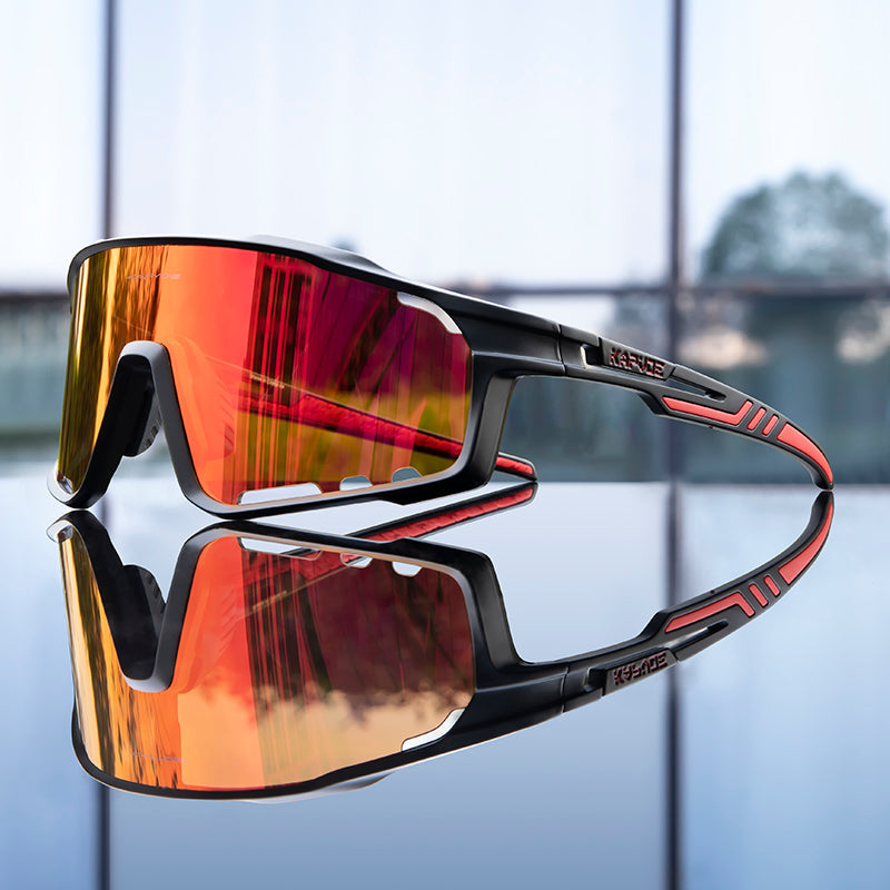 Aerovex - Verspiegelte Rundum Geschlossene Fahrrad Sonnenbrille