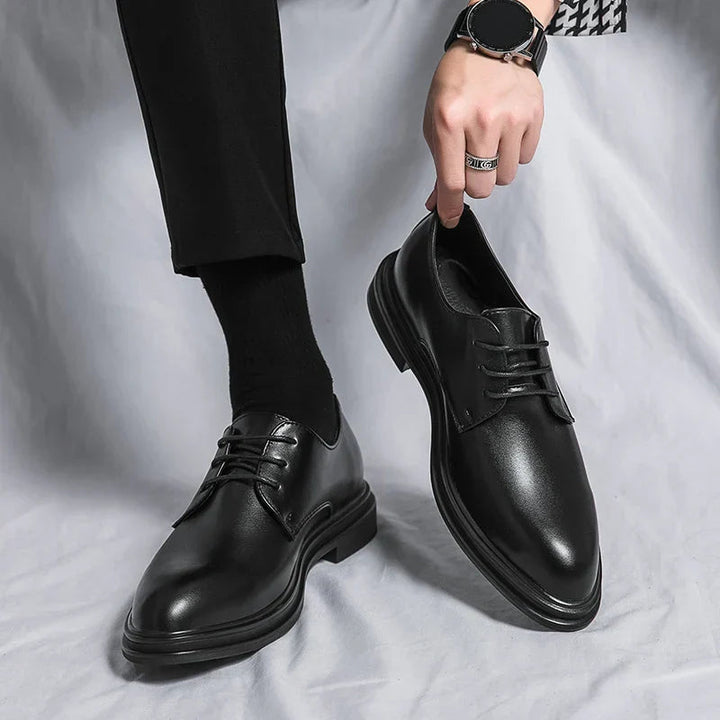 Kian – Schnürschuhe Aus Leder