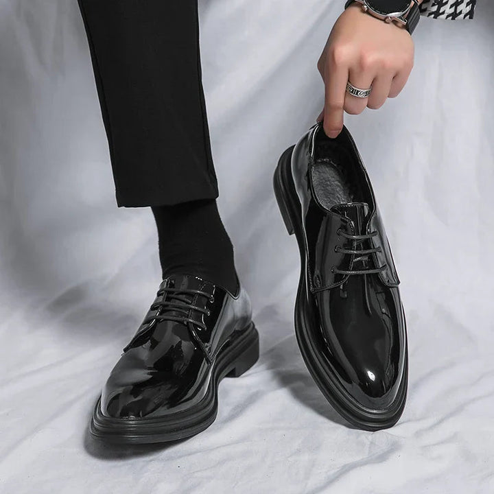 Kian – Schnürschuhe Aus Leder
