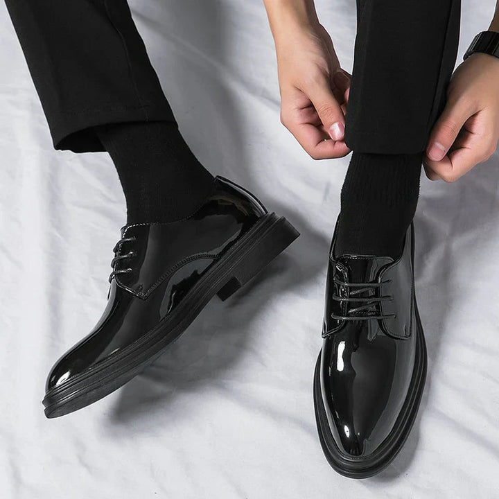 Kian – Schnürschuhe Aus Leder