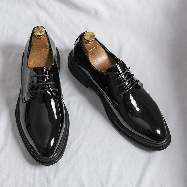 Kian – Schnürschuhe Aus Leder