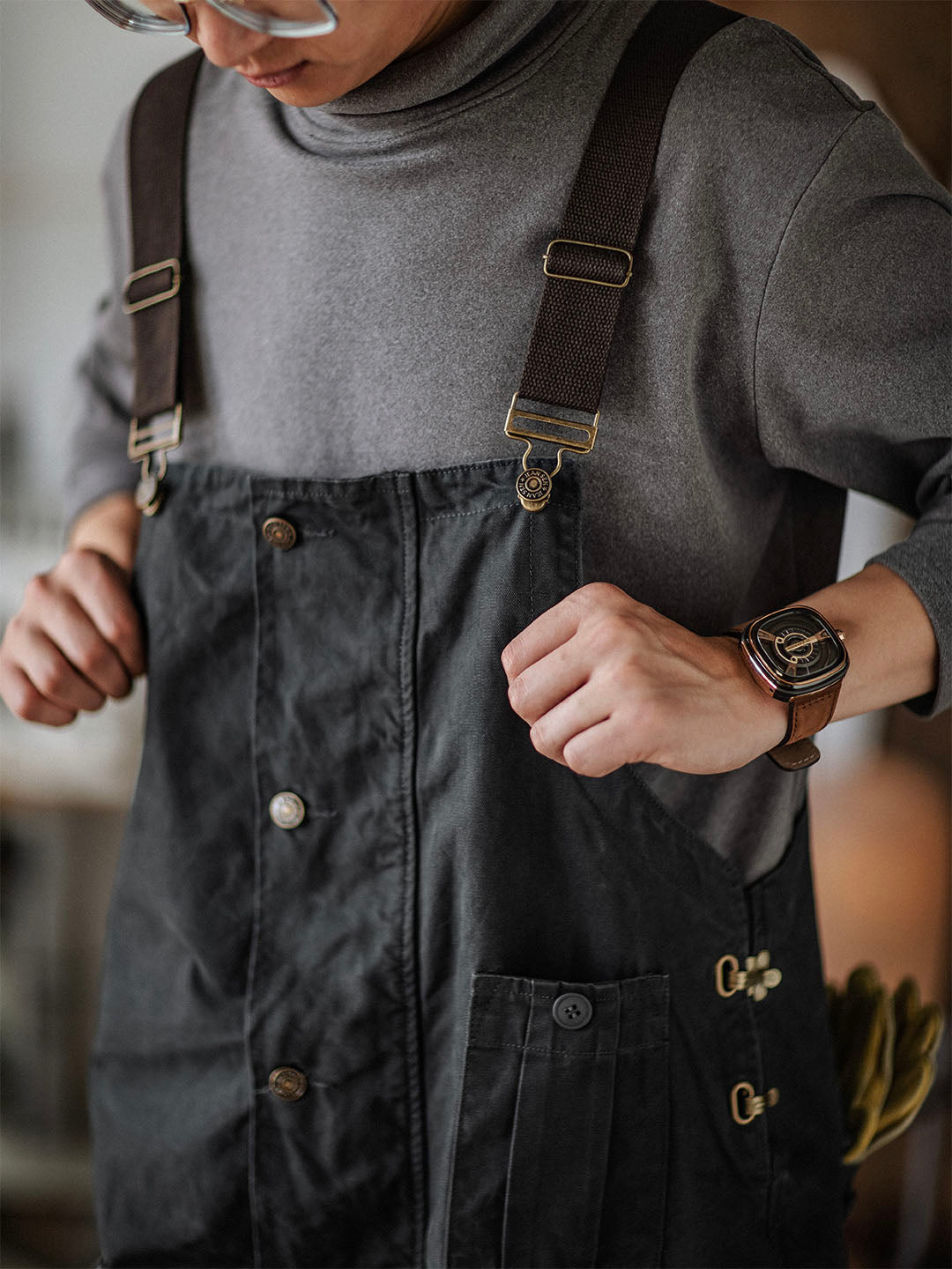 Ashton - Canvas Overalls