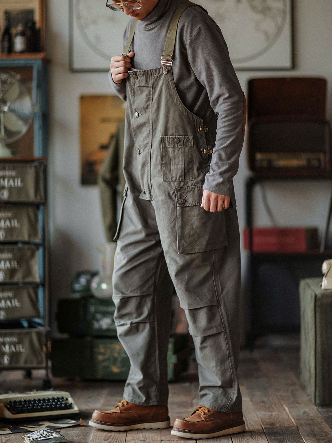 Ashton - Canvas Overalls