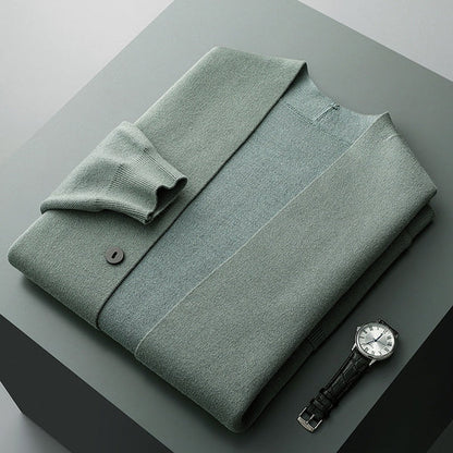 Seamus – Lässiger Strickjacke Mit Knopfleiste