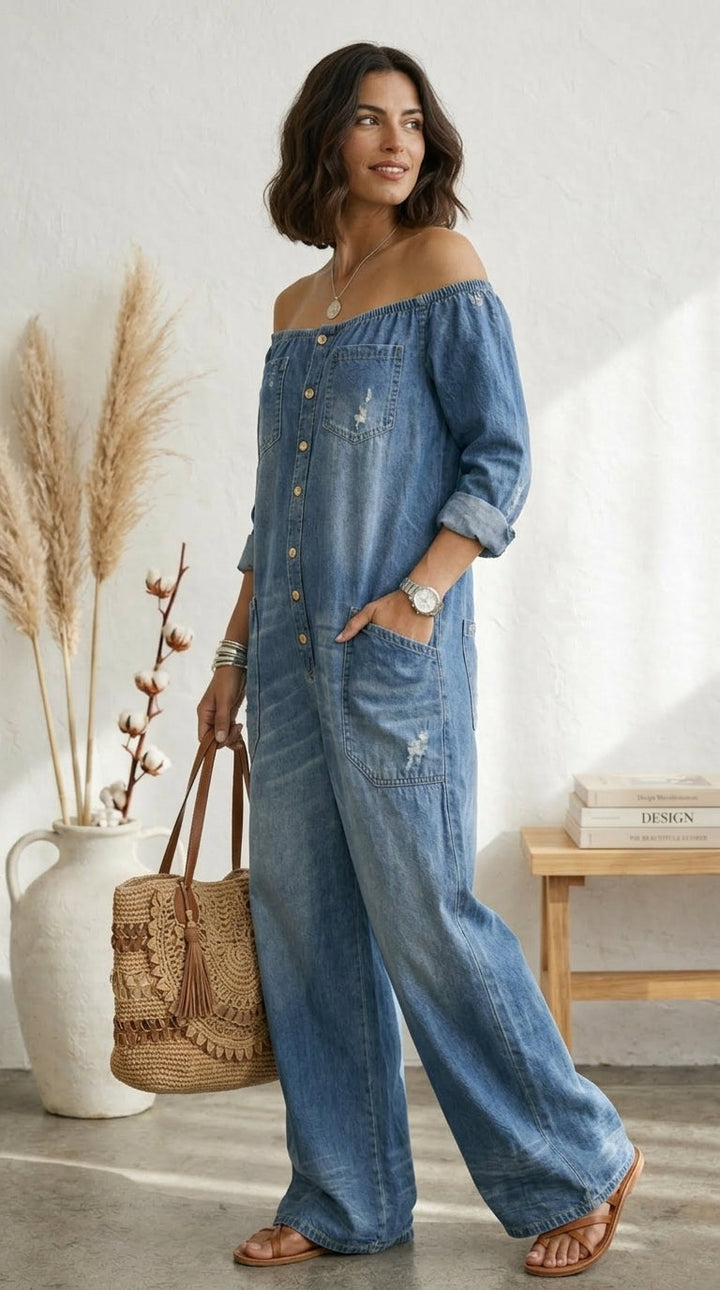 Seleeja – Overall Aus Vintage Baumwoll Denim