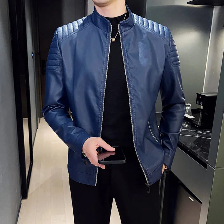 Wiktor - Premium Leder Jacke