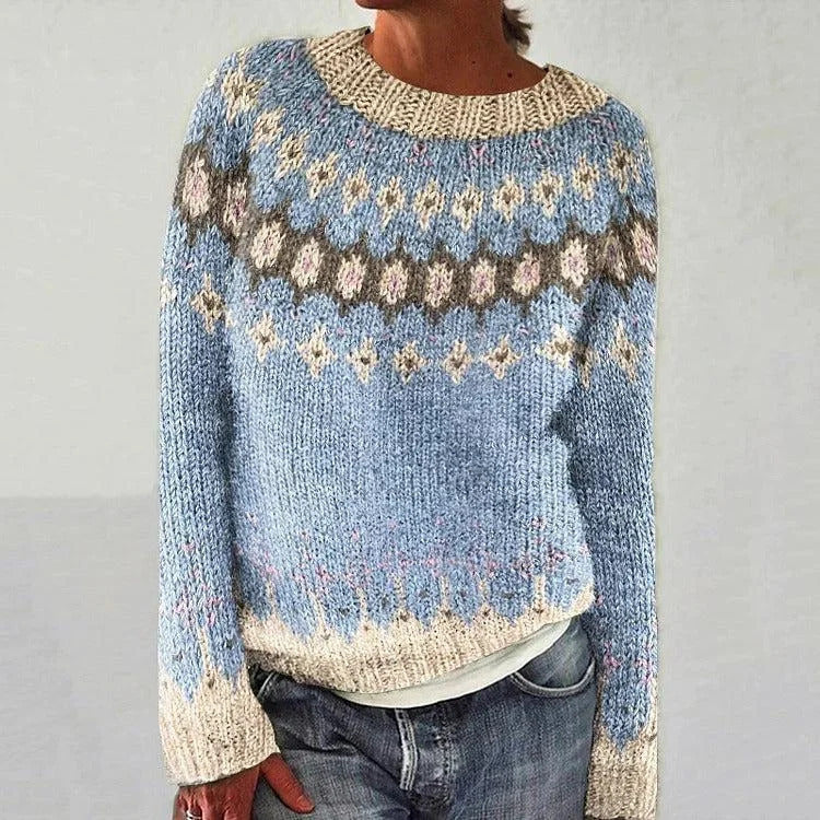 Nitzan - Stylischer Langarm Pullover