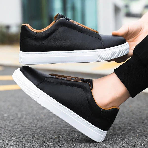 Dowd – Ledersneaker Mit Rutschfester Sohle