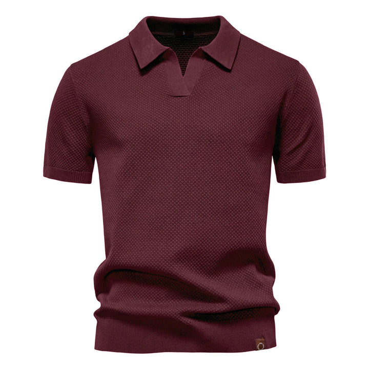 Kostas – Elegantes Kurzarm Polo Hemd