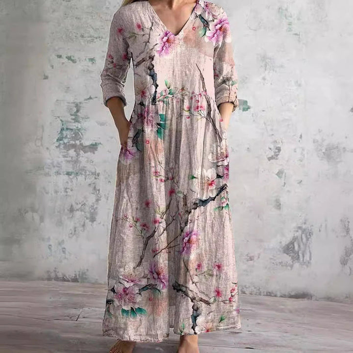Saule - Blumiges Sommer Kleid