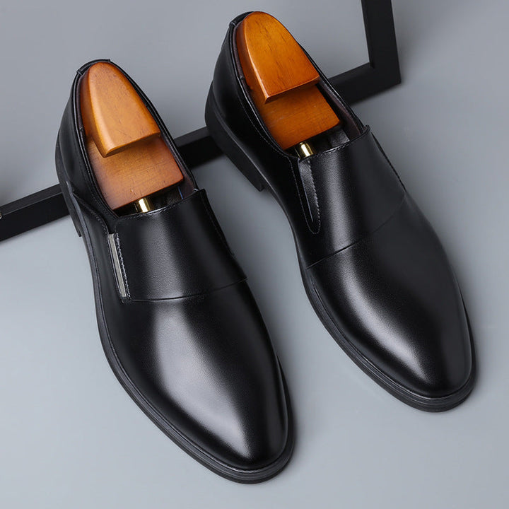 Hader – Leder-Loafer Mit Spitzer Zehenpartie