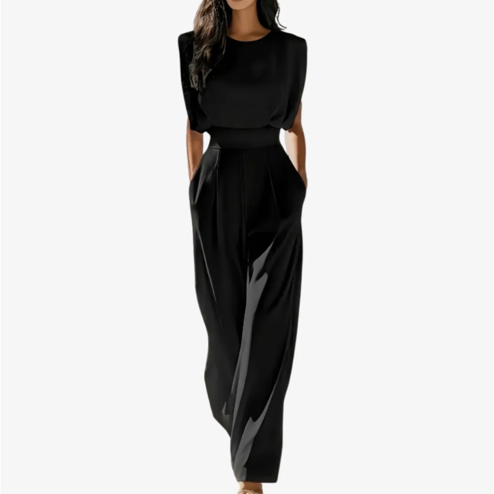 Uarutara - Eleganter Jumpsuit Mit Gürtel