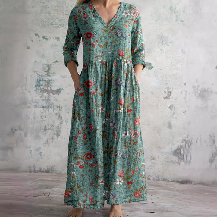 Saule - Blumiges Sommer Kleid