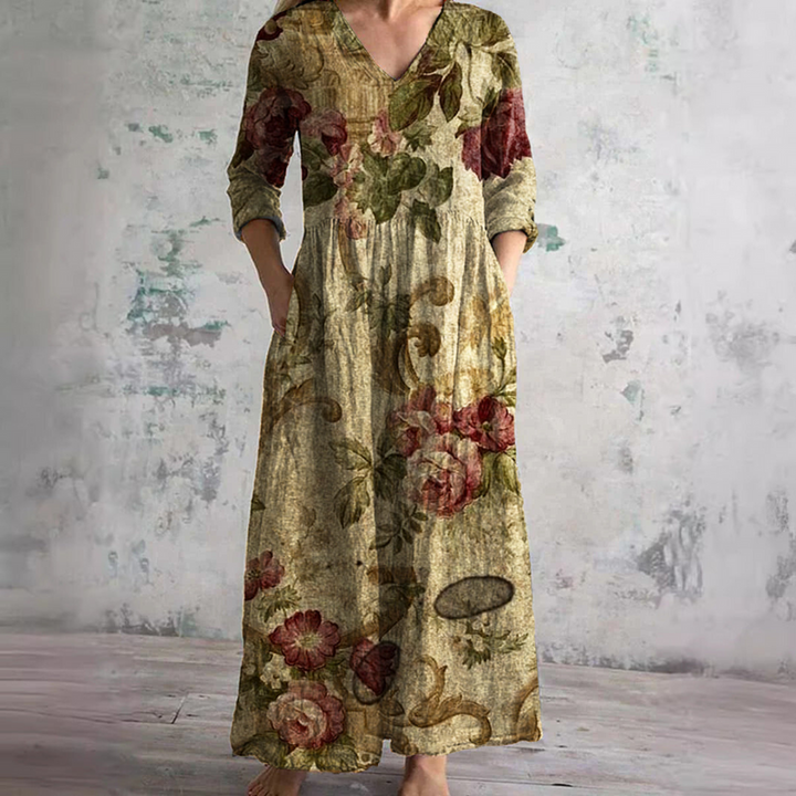 Saule - Blumiges Sommer Kleid
