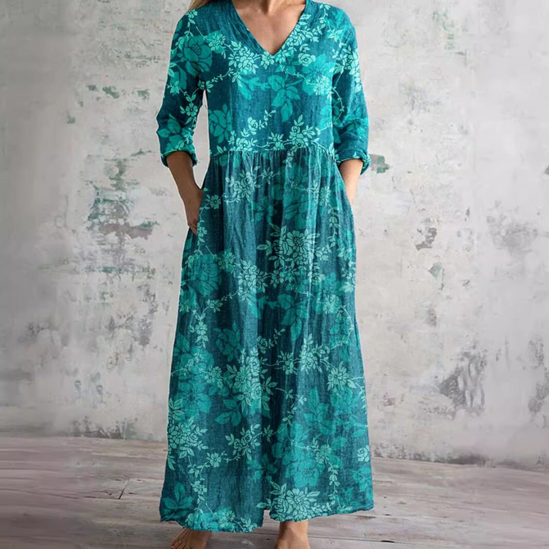 Saule - Blumiges Sommer Kleid