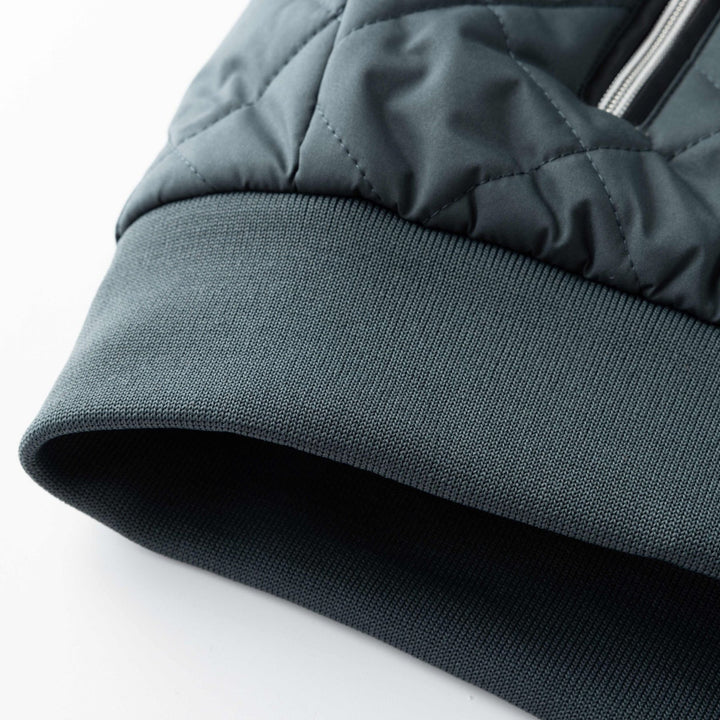 Hristo – Vlies gefütterte Jacke Mit Rautenmuster