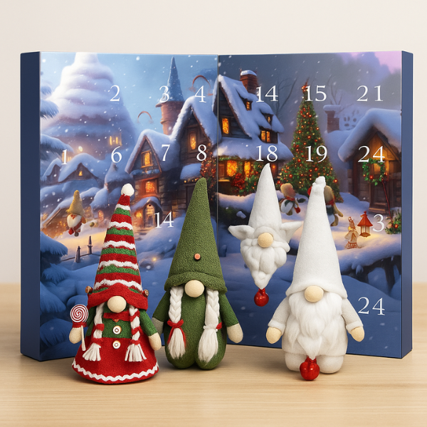 FestiveCharm – Weihnachten Gnom Adventskalender