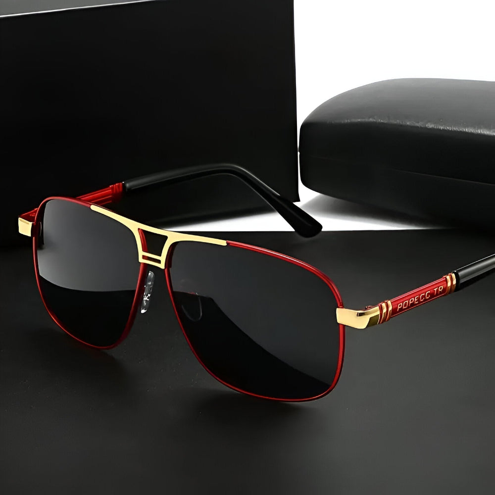 ShadeCraft – Polarisierte Sonnenbrille im Retro Stil