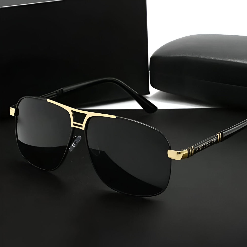 ShadeCraft – Polarisierte Sonnenbrille im Retro Stil