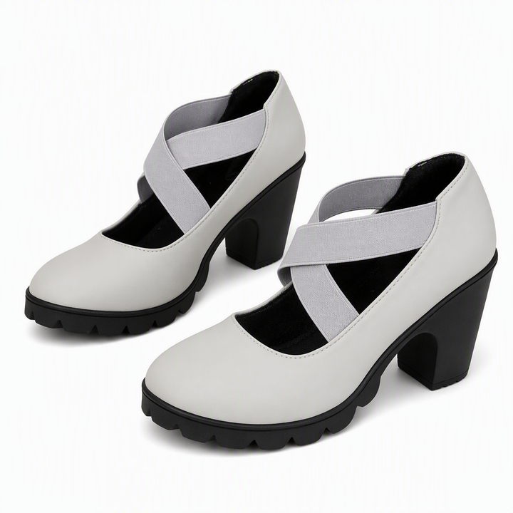 Magela - Schuhe im Mary Jane Stil Mit Gekreuzten Riemen