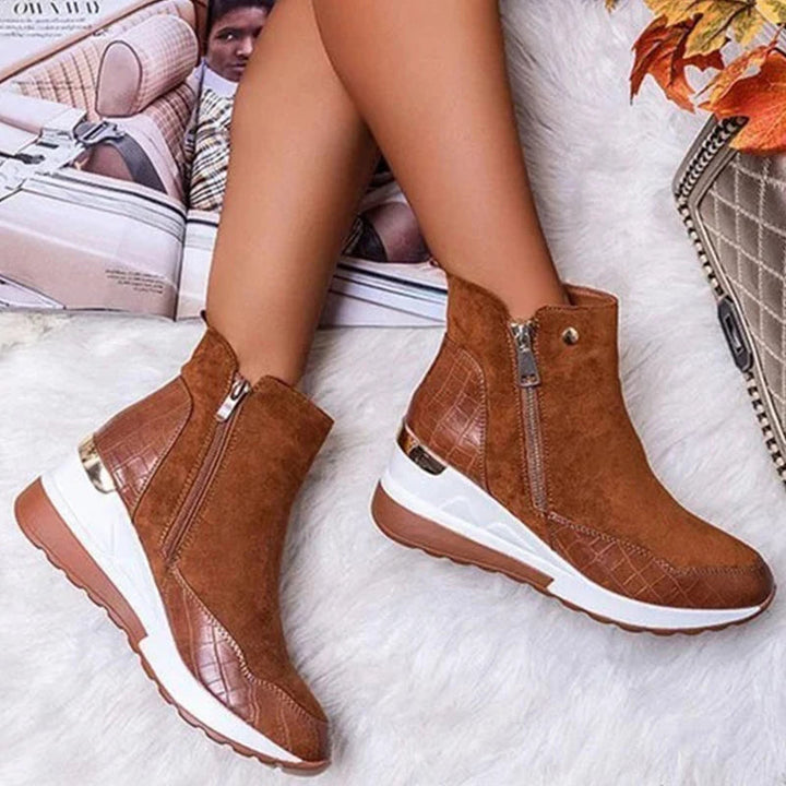 Niniane - Orthopädischer Knöchelstiefel Mit Seitlichem Reißverschluss