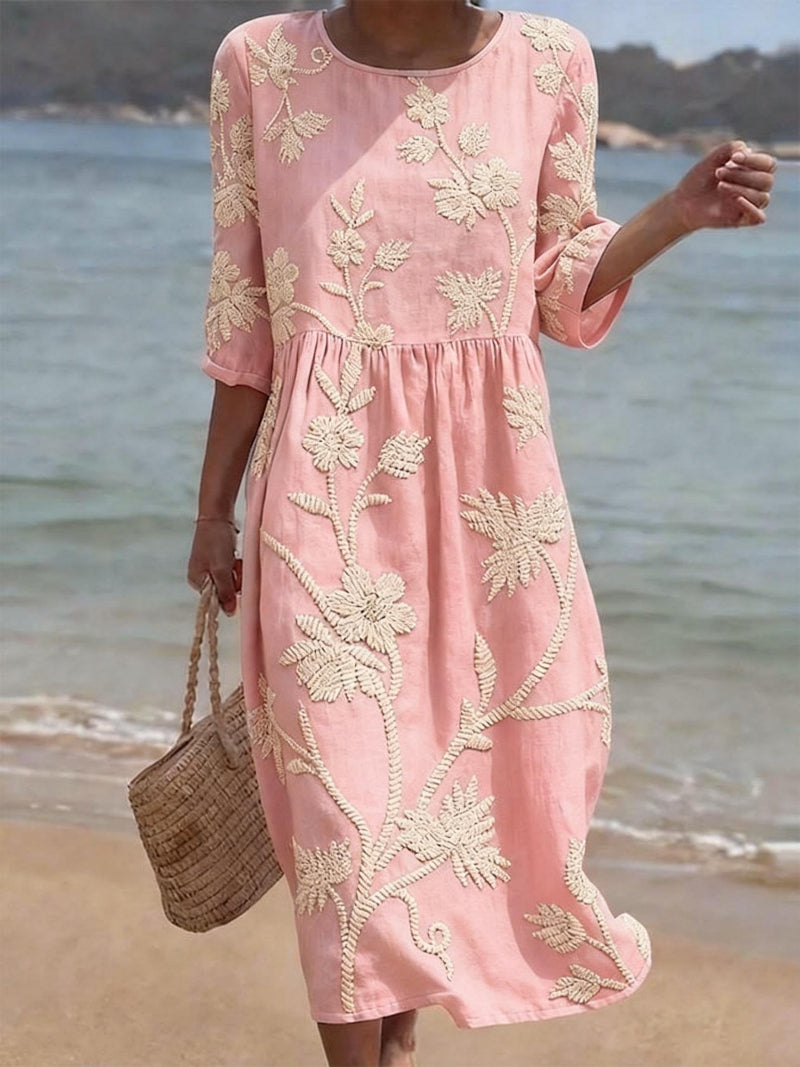 Kleopatra – Besticktes Vintage-Kleid