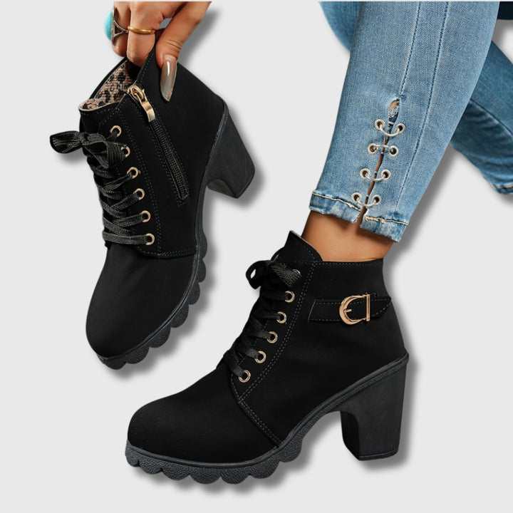Shamara – Lässige Stiefeletten Mt Absatz