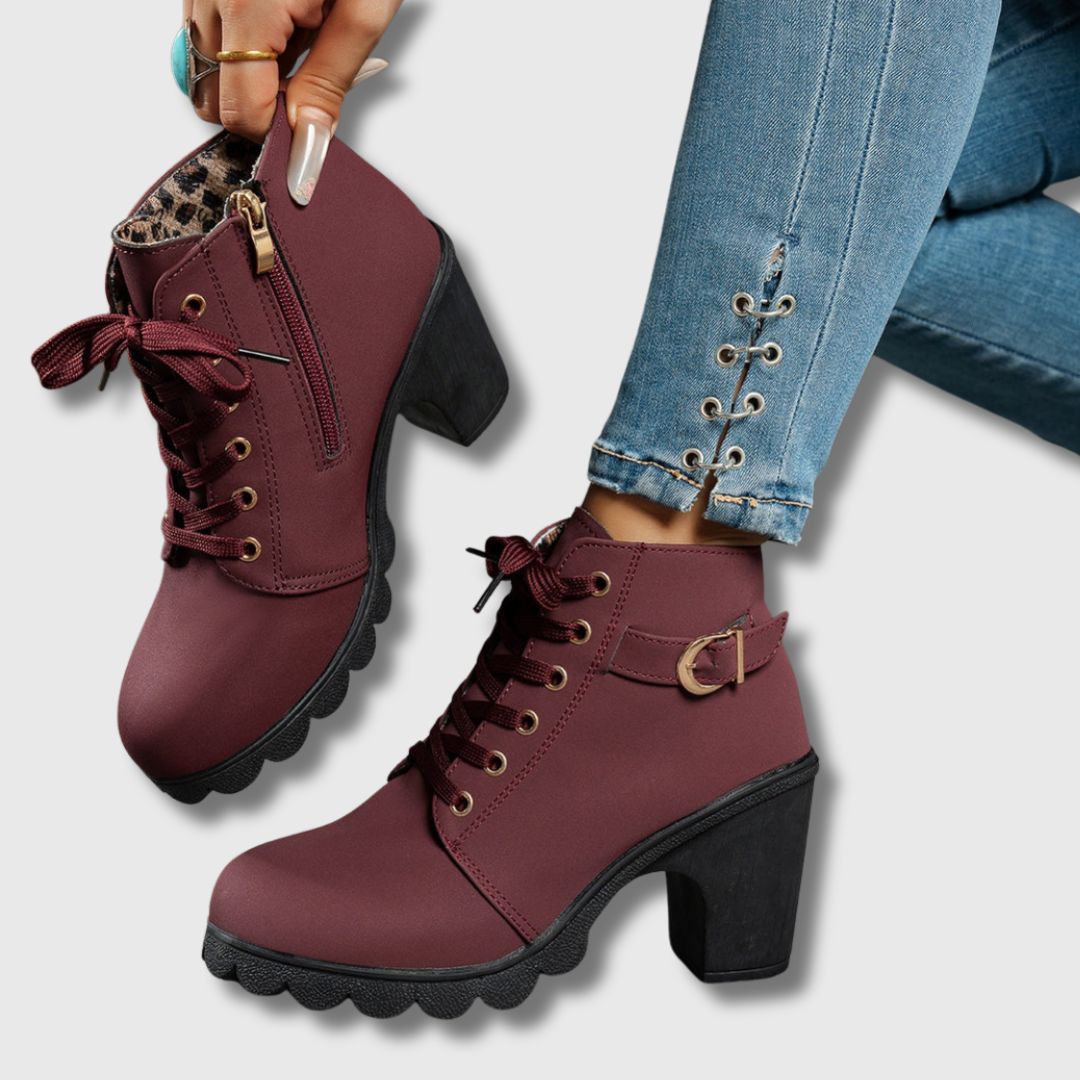 Shamara – Lässige Stiefeletten Mt Absatz
