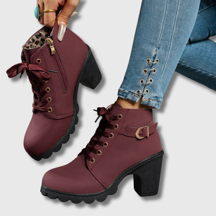 Shamara – Lässige Stiefeletten Mt Absatz